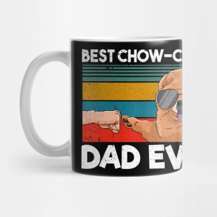 Best Chow Chow Dad Ever Dog Dad Fist Bump Mug